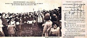 AIN TEMOUCHENT - BENEDICTION NOUVELLE EGLISE - 1935
